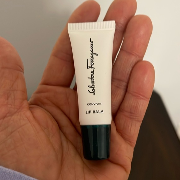 Salvatore Ferragamo Pink Cosmetic Bag with Gold Chain - Picture 7 of 7